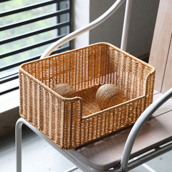 Unisex Modern Storage Basket made of Woven Material Bowlift