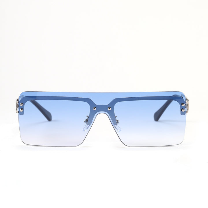 Ladies oversized sunglasses with modern geometric design Bowlift