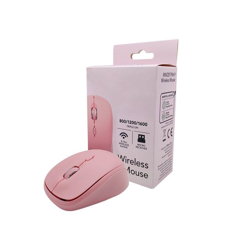 Ergonomic Wireless Mouse with Variable DPI Settings Bowlift