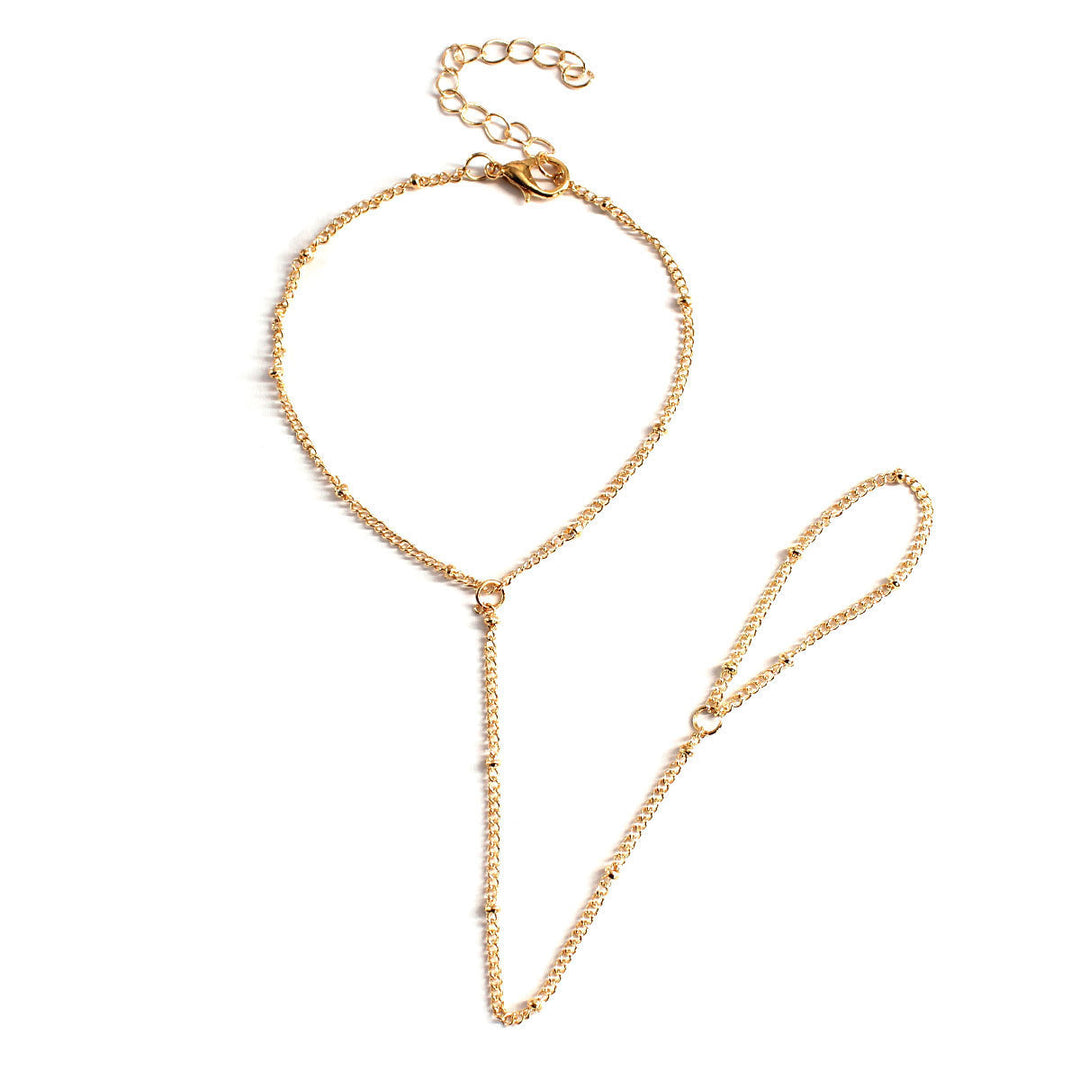Glamorous Adjustable Chain Ankle Bracelet Bowlift