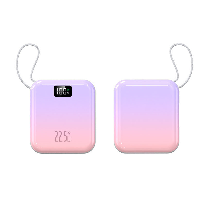 Portable power bank with state-of-the-art fast charging function and LED display Bowlift