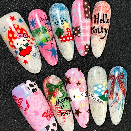Artistic Stiletto Nail Set Bowlift