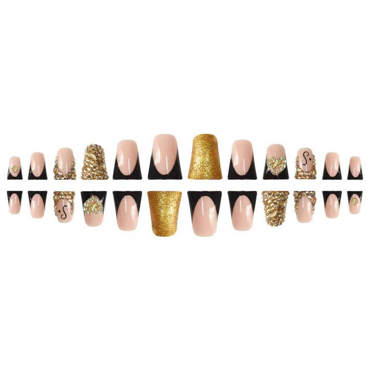 Luxury Rhinestone Nail Enhancements Bowlift