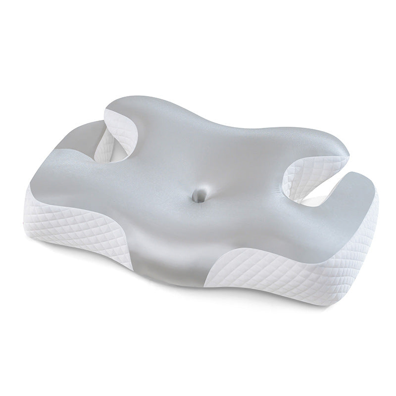 Ergonomic Neck And Shoulder Sleep Pillow With Cooling Gel Surface Bowlift