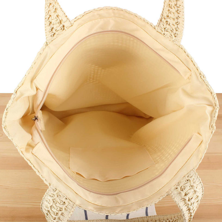 Handbag Made from Handcrafted Natural Material with Minimalist Aesthetic Bowlift