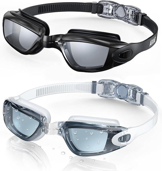 High-quality swimming goggles with anti-fog and UV protection technology Bowlift