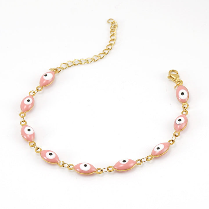 Colorful Evil Eye Bracelet Bowlift