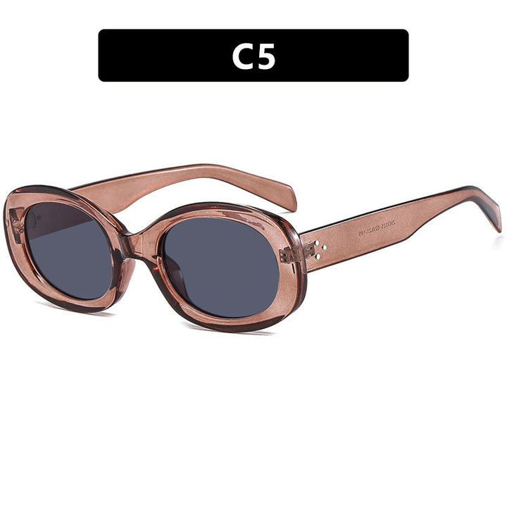 Ladies fashionable sunglasses in stylish oval design Bowlift