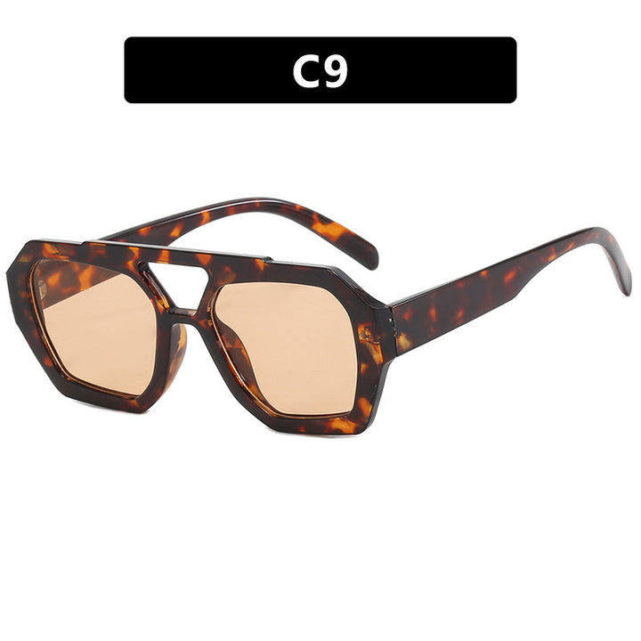 Women's oversized sunglasses in striking, octagonal design Bowlift