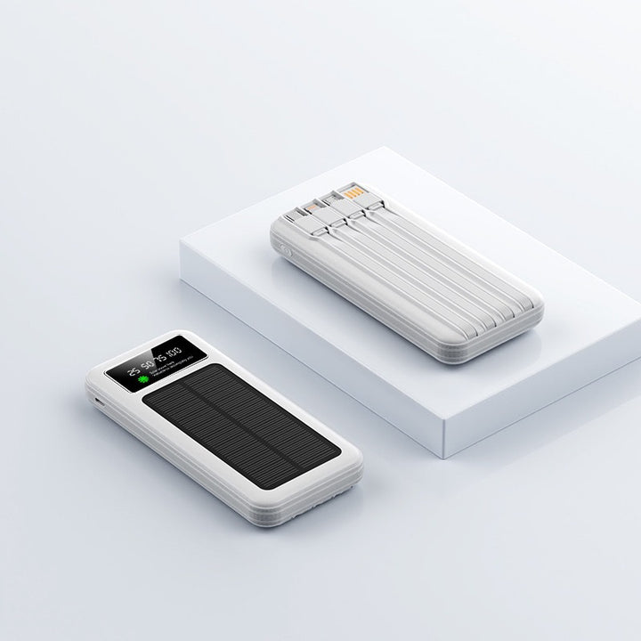 Solar Powerbank with Digital Energy Display Bowlift