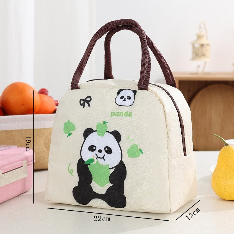 Cute Cat-Themed Insulated Lunch Bag Bowlift