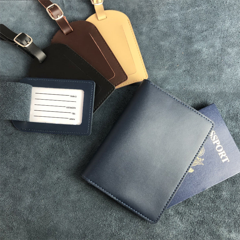 Vintage Leather Luggage Tag Bowlift