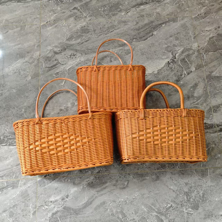 Premium Handwoven Storage Basket Bowlift