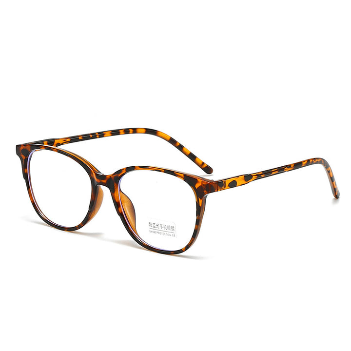 Women's fashionable and comfortable glasses with clear frame Bowlift