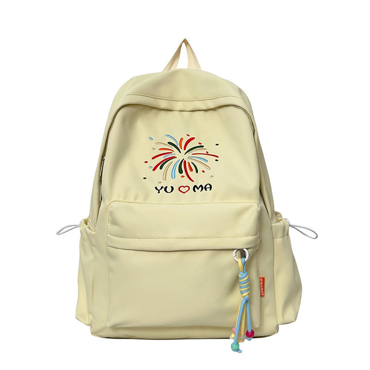 Casual Embroidered Backpack