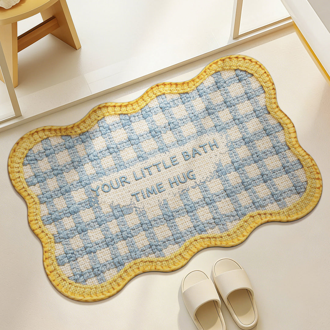 Cozy Decorative Bath Mat Bowlift