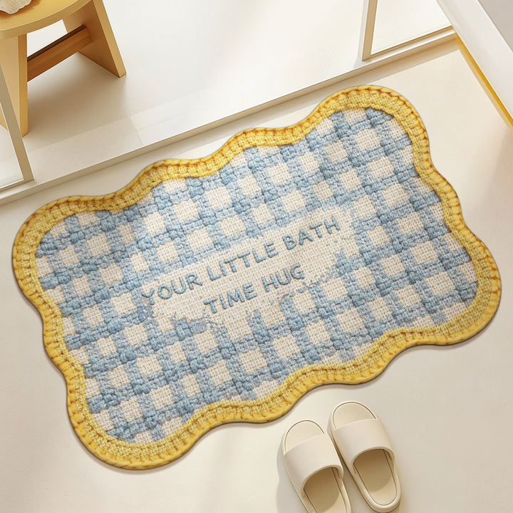 Cozy Decorative Bath Mat Bowlift