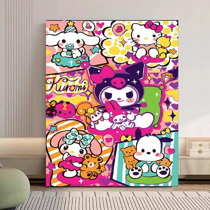 Cute Character Bath Time Wall Art Bowlift