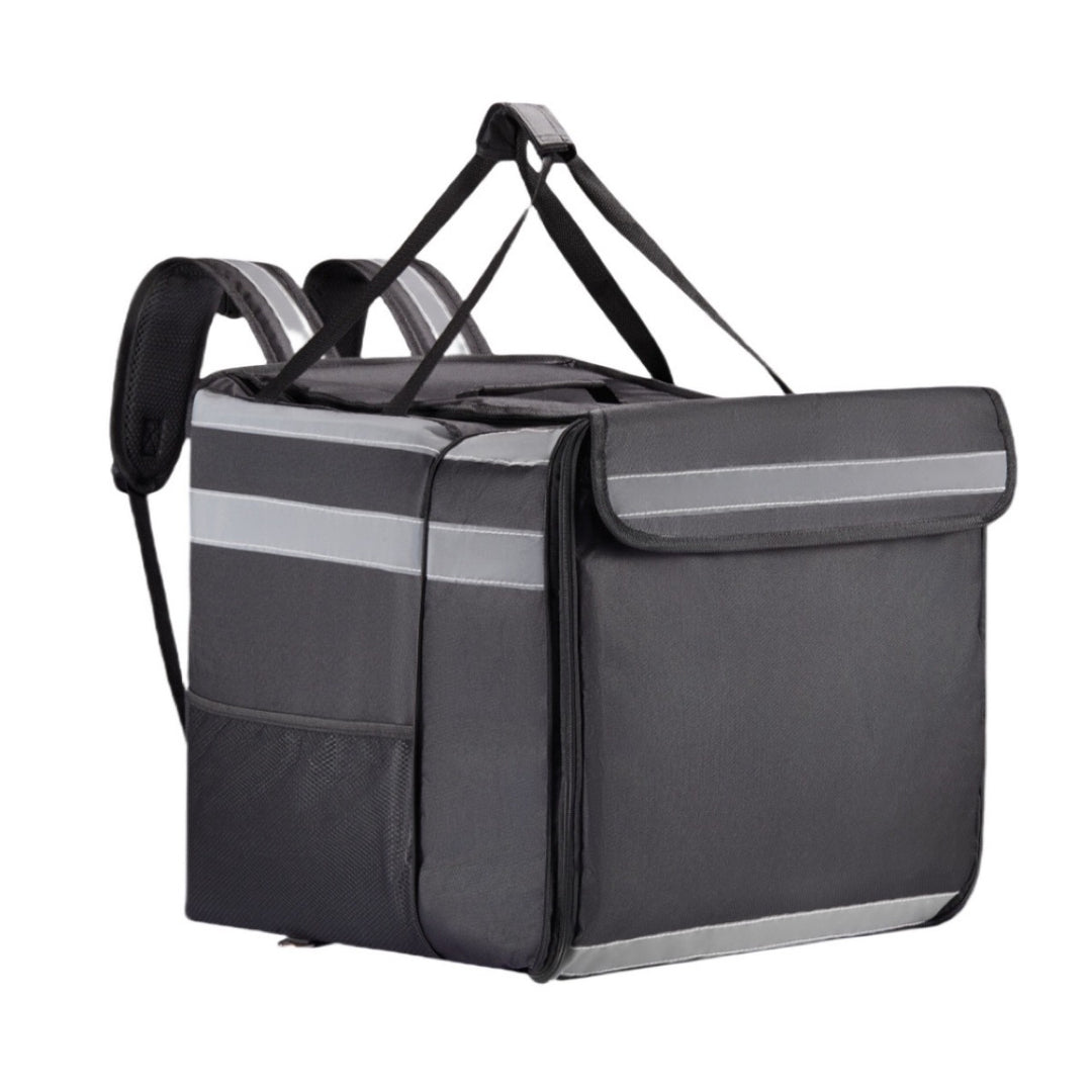 Women Insulated Delivery Backpack with Reflective Elements Bowlift