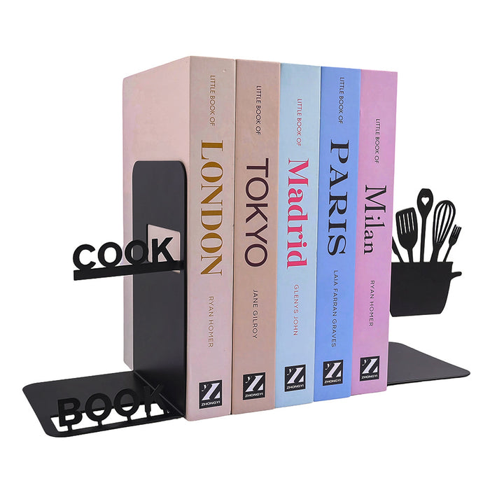 Artistic Metal Bookends  1789402241