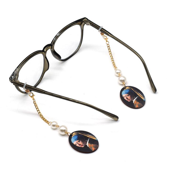 Artistic Drop Earrings with Pearl Accents Bowlift