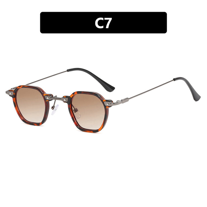 Ladies stylish sunglasses with unique hexagonal shape and sturdy frame Bowlift