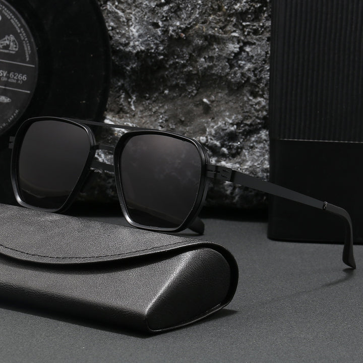 Ladies modern oversized square sunglasses Bowlift