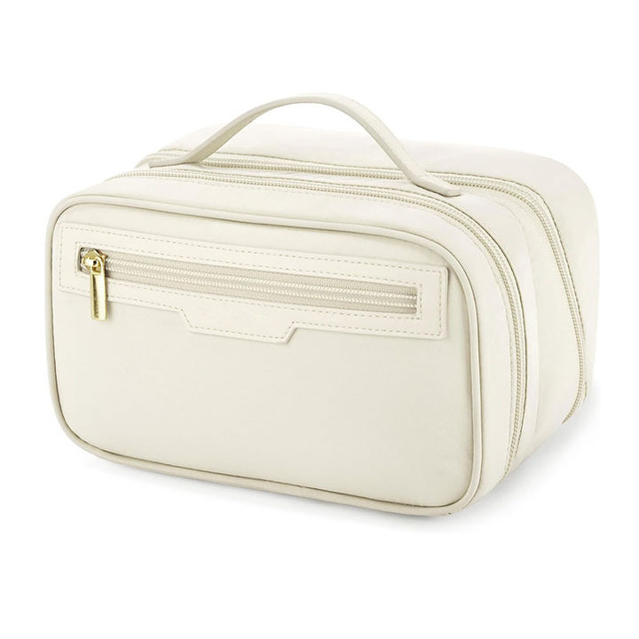 Cosmetic organizer with multiple compartments and removable interior compartment Bowlift