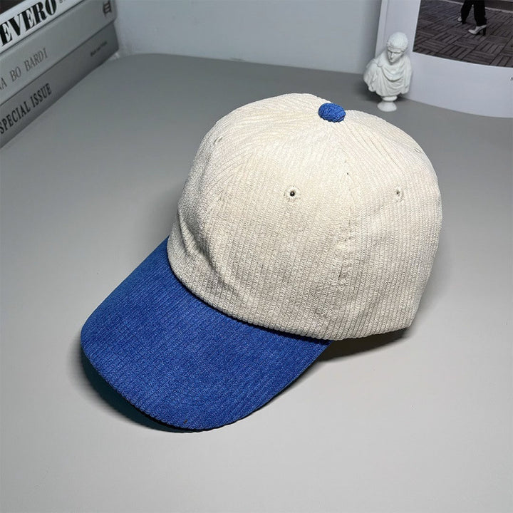 Women's Corduroy Baseball Cap Bowlift