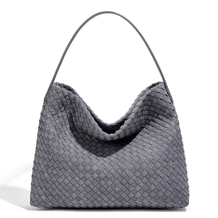 Oversized Woven Hobo Bag Bowlift