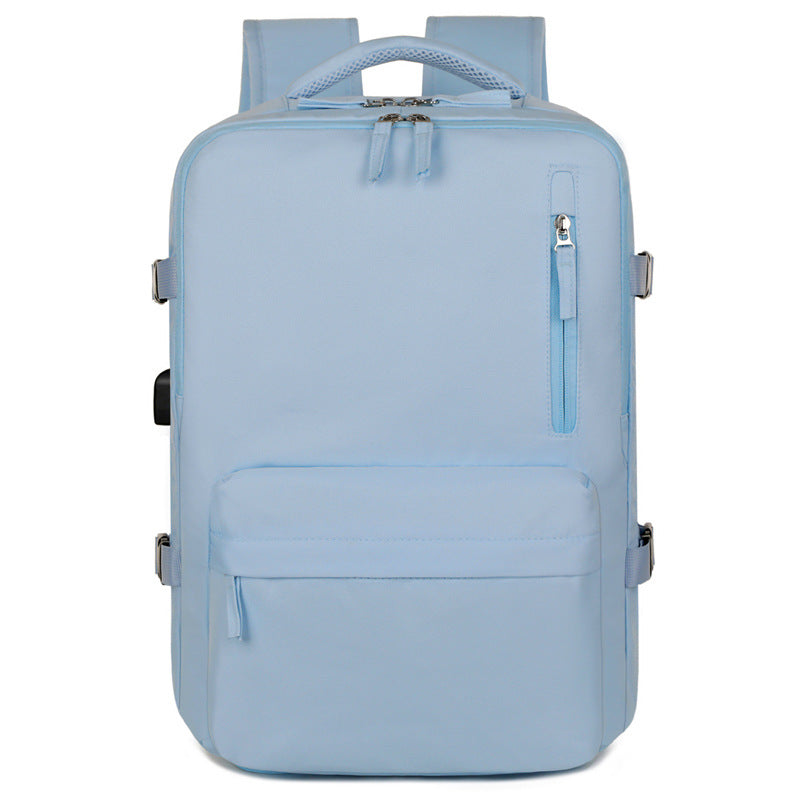 Multi-Compartment Rolling Travel Backpack Bowlift
