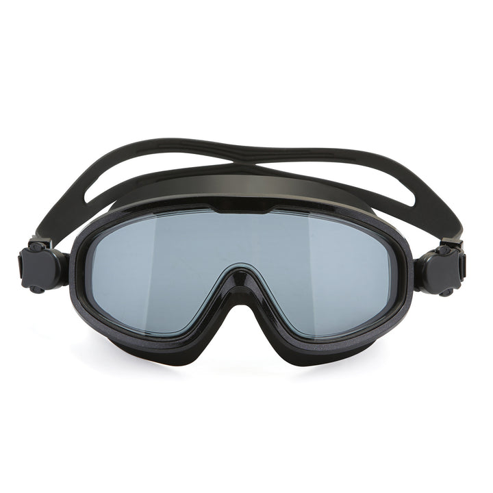 Swimming mask with anti-fog coating and ergonomic silicone frame Bowlift
