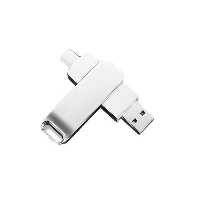 Dual-Connector USB C Flash Drive Bowlift