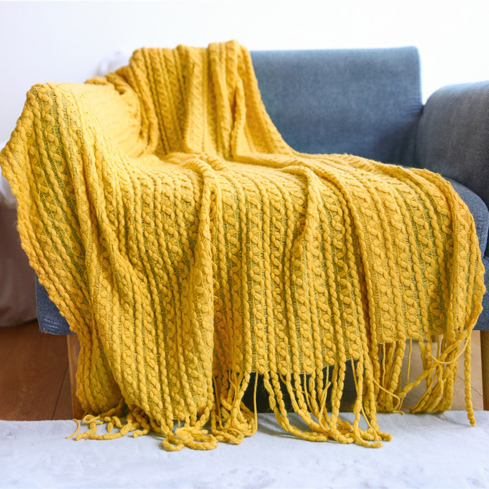 Cozy Knitted Scarf Bowlift