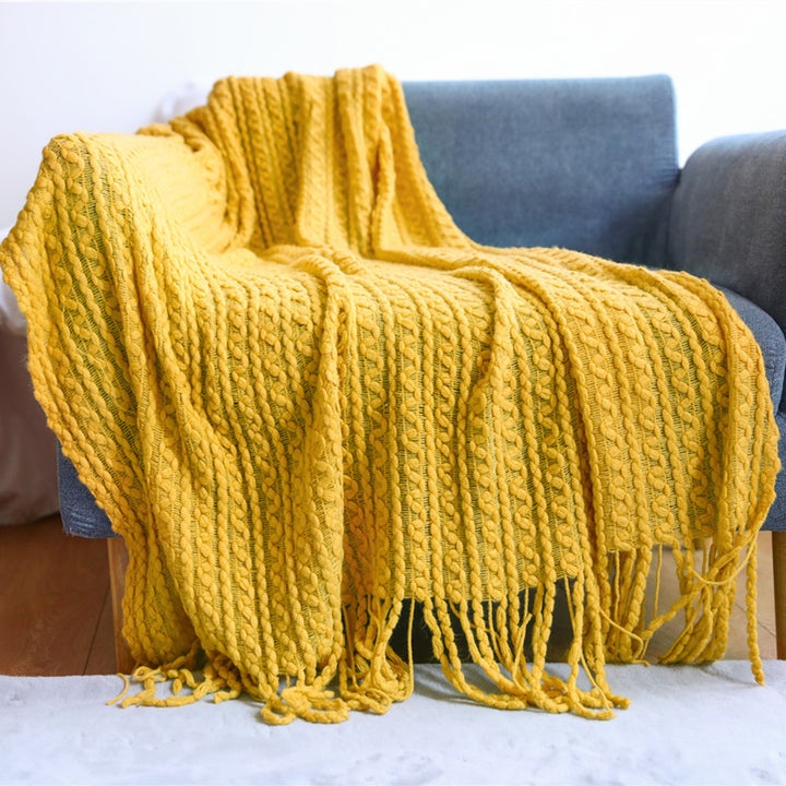 Cozy Knitted Scarf Bowlift