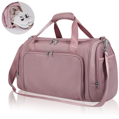 Multi-Purpose Travel Gym Duffel Bag with Shoe Compartment Bowlift