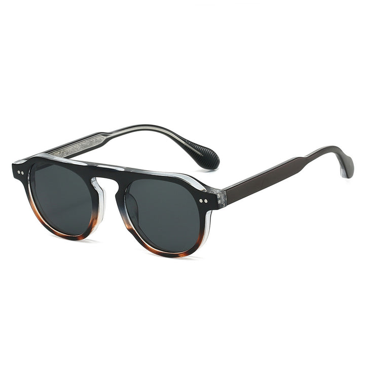 Retro-Inspired Oversized Round Sunglasses Bowlift