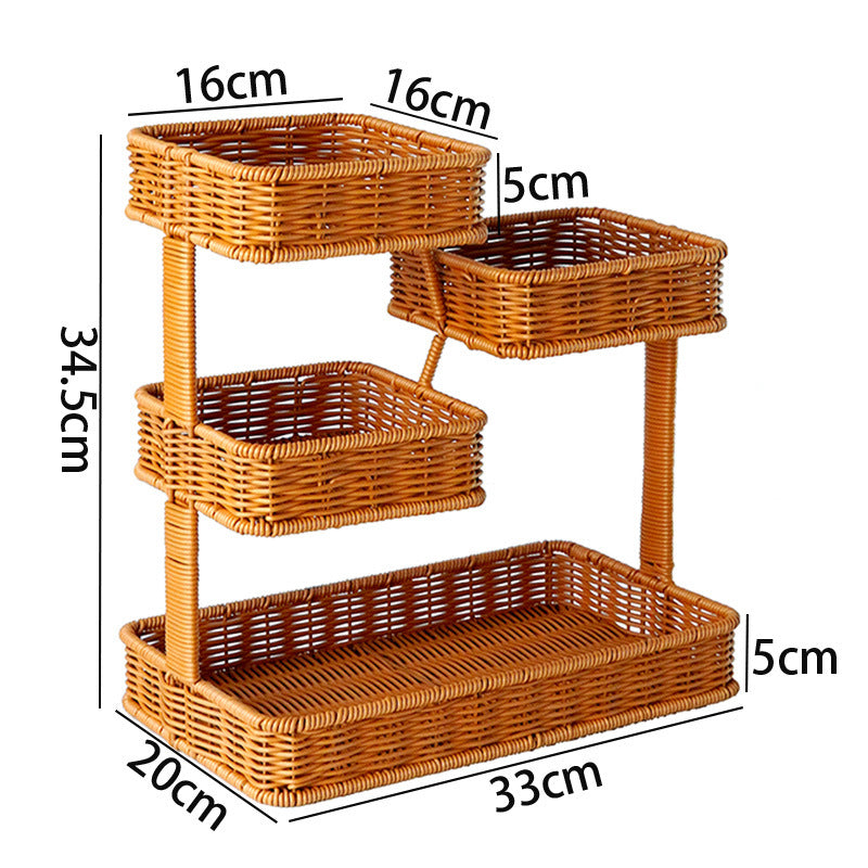 Ladies two-tier fruit bowl Bowlift