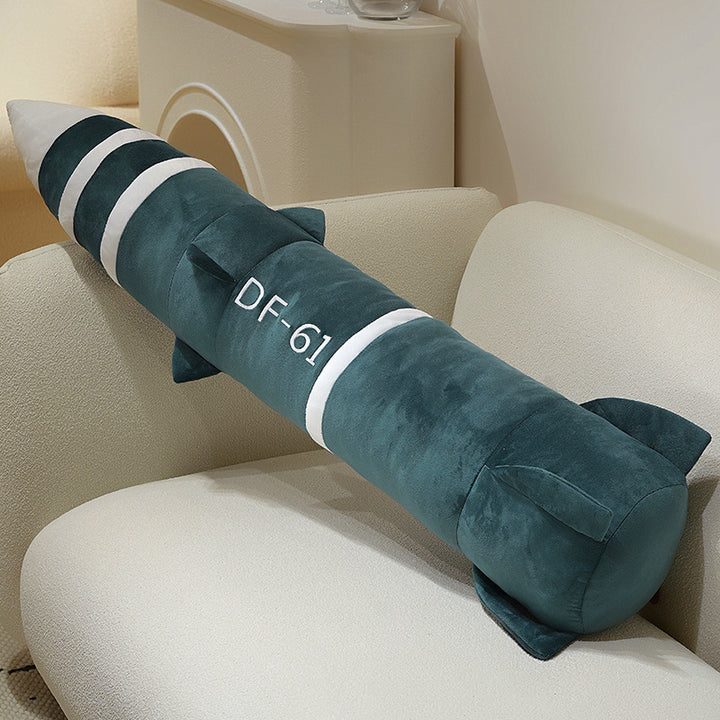 Plush Neck Support Pillow in Rocket Design Bowlift