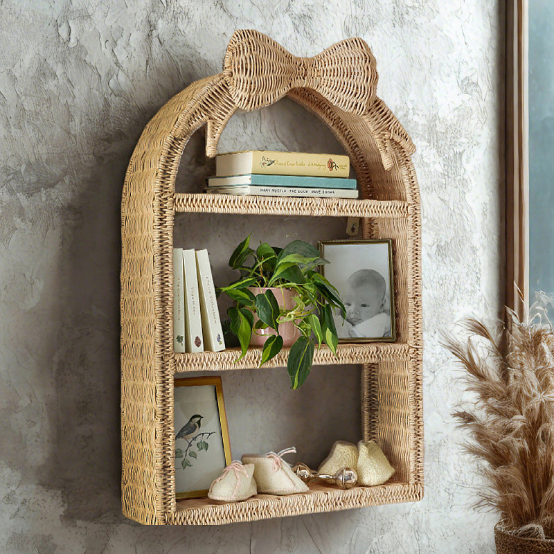 Playful wall shelf in butterfly design Bowlift