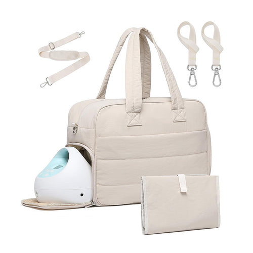 Practical diaper bag with insulated compartments Bowlift