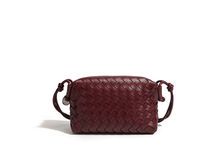 Stylish Woven Crossbody Purse Bowlift