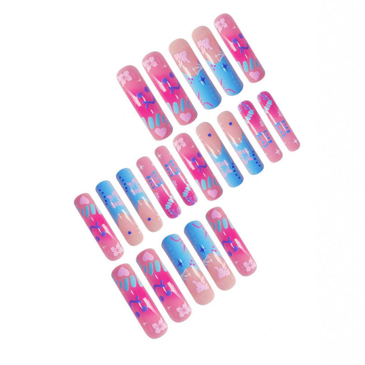 Artistic Long Acrylic Nail Enhancements Bowlift 1787977718