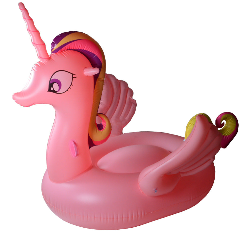 Women inflatable unicorn swimming ring Bowlift