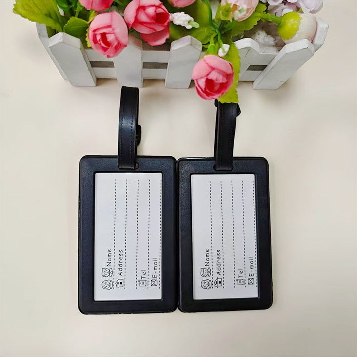 Unisex Geometric Patterned Luggage Identifier Bowlift