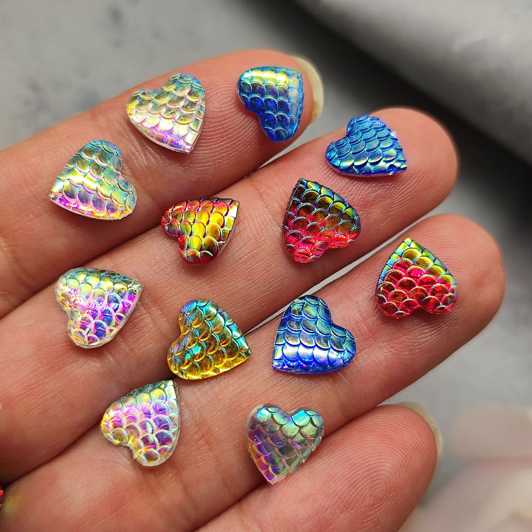 Sparkling Heart-Shaped Decoration Stones Bowlift