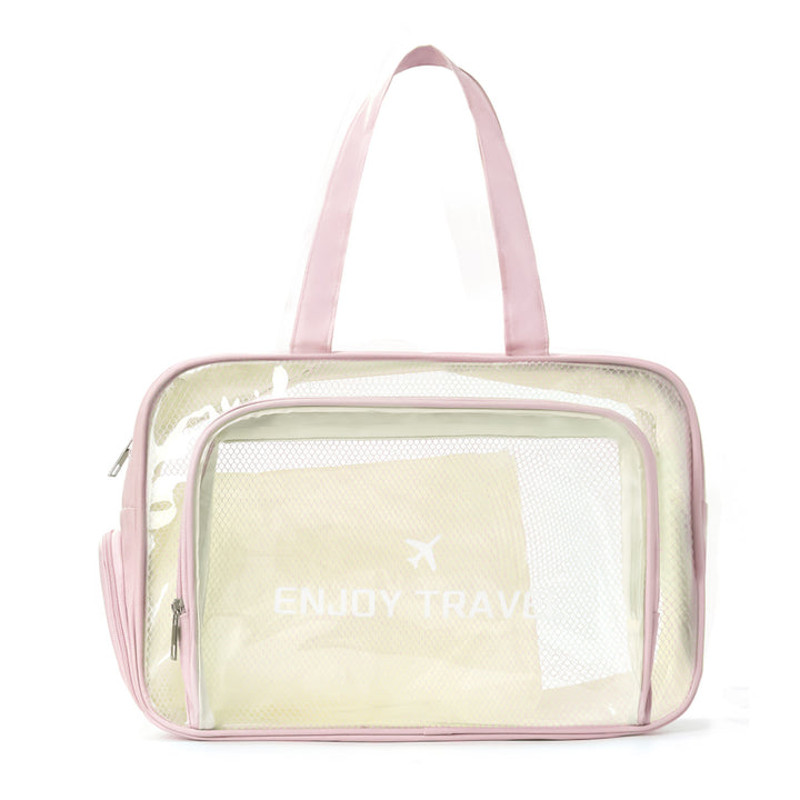 Transparent Travel Bag with Versatile Compartments Bowlift