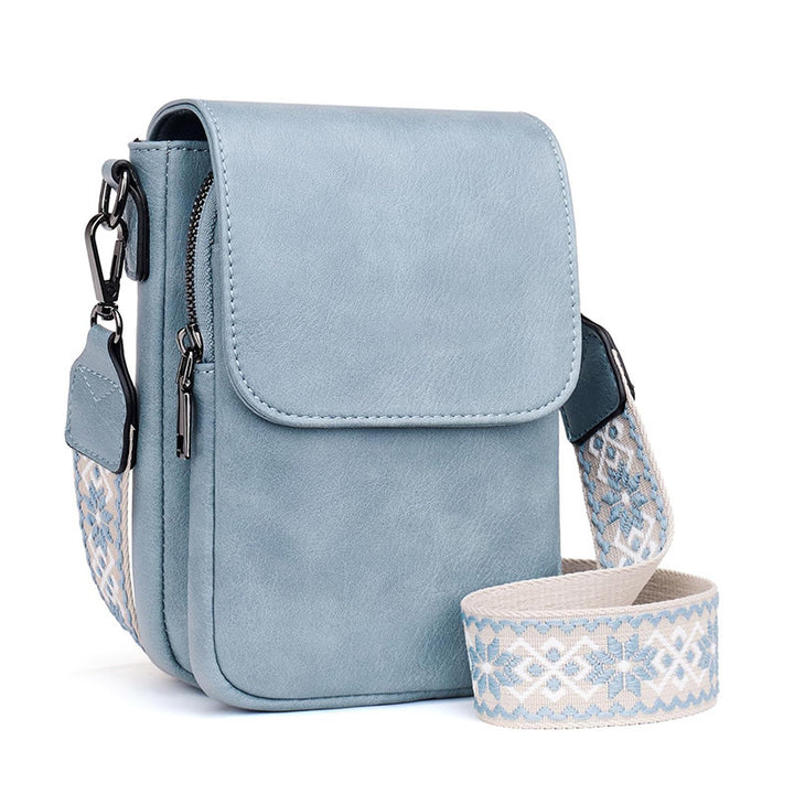 Small crossbody bag with decorative shoulder strap Bowlift