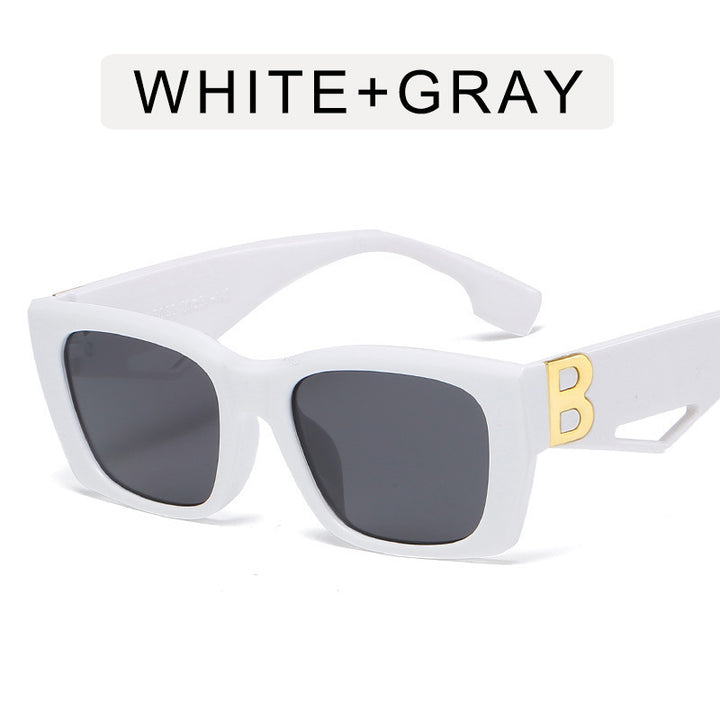 Women’s fashionable geometric sunglasses with unique design elements Bowlift