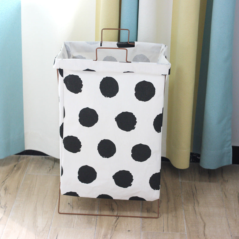 Decorative laundry basket with inspiring quotes Bowlift
